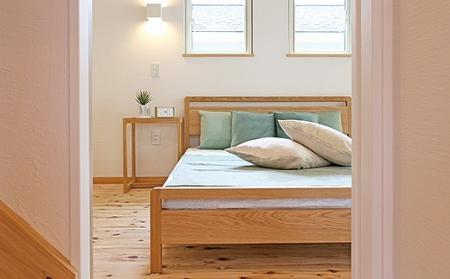 【開梱設置】高野木工 マークベットWO／セミダブル【10年保証】