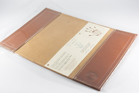 maf pinto (マフ ピント) レザーブックカバー文庫サイズ（レギュラーモデル）ライトブラウン