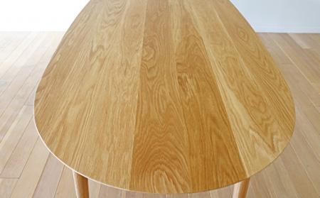 高野木工 ルーベ 160×80ダイニングテーブル ウォルナット