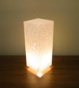 アクリル行灯 Lサイズ 名尾和紙使用 楮繊維入り落水紙 LED電球