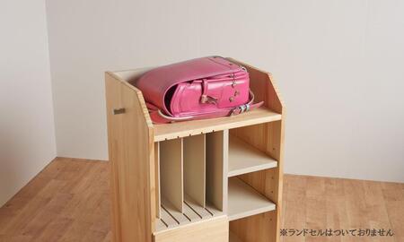 <ランドセルも収納できるラック>カタスラック