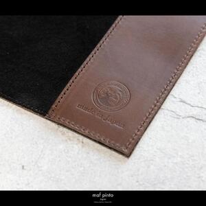 maf pinto (マフ ピント) レザーブックカバー 文庫サイズ ダークブラウン 本革 日本製
