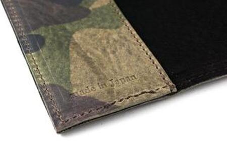 maf pinto (マフ ピント) レザーブックカバー文庫サイズ（レギュラーモデル）カモフラージュ ダーク