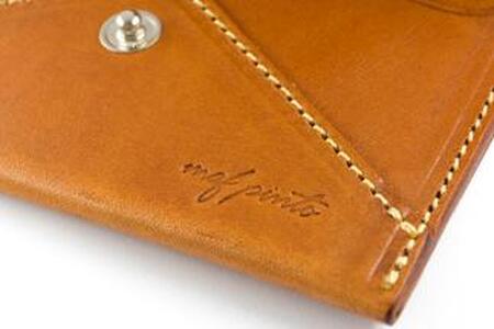 maf pinto 薄型名刺入れ レザーカードケース ライトブラウン