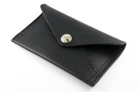 maf pinto 薄型名刺入れ レザーカードケース ブラック