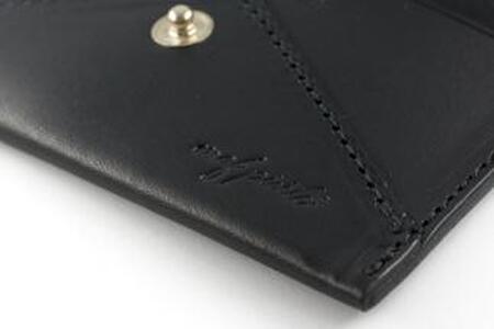 maf pinto 薄型名刺入れ レザーカードケース ブラック