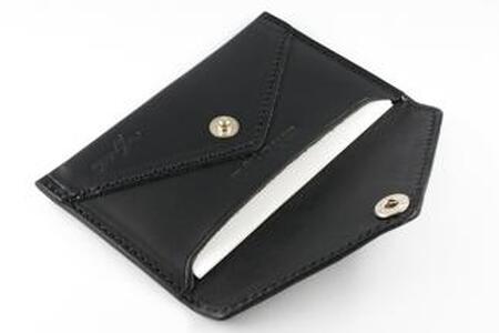 maf pinto 薄型名刺入れ レザーカードケース ブラック