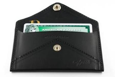 maf pinto 薄型名刺入れ レザーカードケース ブラック