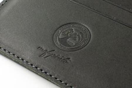 maf pinto レザーカードケース グレー