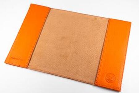 maf pinto (マフ ピント) レザーブックカバー新書サイズ（レギュラーモデル）オレンジ シュリンク