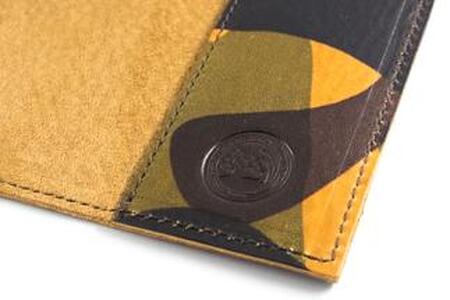 maf pinto (マフ ピント) レザーブックカバー新書サイズ（レギュラーモデル）カモフラージュ ライト