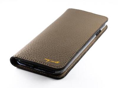 maf pinto アイフォーンケース 本革 日本製 (iPhone SE 第2世代 ／ 8 ／ 7, ) ADRIA LINE 【トープ】