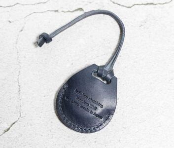 エアタグ用 ケース カバー(フルカバーモデル) レザー 本革 apple airtag 【ネイビー】