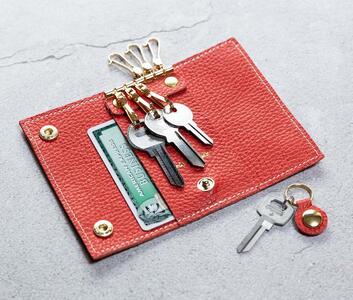 maf pinto (マフ ピント) キーケース フレッシュレッド ADRIA LINE レザー 本革 日本製