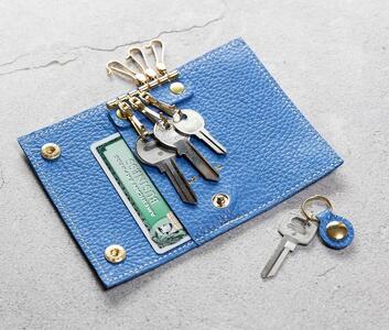 maf pinto (マフ ピント) キーケース フレッシュブルー ADRIA LINE レザー 本革 日本製