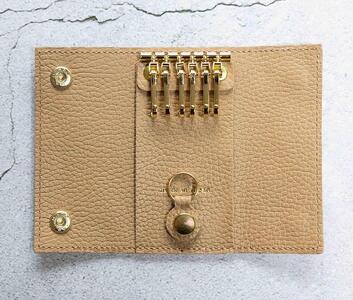 maf pinto (マフ ピント) キーケース カプチーノ ADRIA LINE レザー 本革 日本製