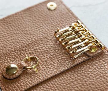 maf pinto (マフ ピント) キーケース キャラメル ADRIA LINE レザー 本革 日本製