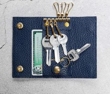 maf pinto (マフ ピント) キーケース ネイビー ADRIA LINE レザー 本革 日本製