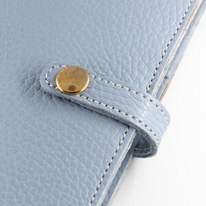 maf pinto (マフ ピント) 手帳カバー B6サイズ ライトブルー ADRIA LINE レザー 本革 日本製