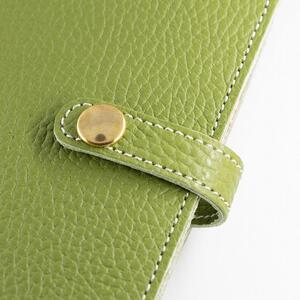 maf pinto (マフ ピント) 手帳カバー A5サイズ グリーンティー ADRIA LINE レザー 本革 日本製