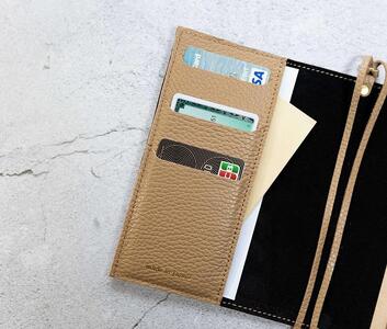 maf pinto (マフ ピント) 手帳カバー A6(文庫)サイズ カプチーノ ADRIA LINE レザー 本革 日本製