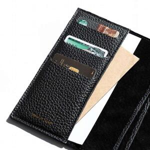 maf pinto (マフ ピント) 手帳カバー A6(文庫)サイズ ブラック ADRIA LINE レザー 本革 日本製