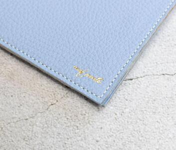 maf pinto (マフ ピント) ノートカバー B5サイズ ライトブルー ADRIA LINE レザー 本革 日本製