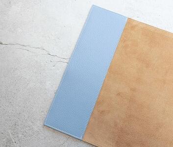 maf pinto (マフ ピント) ノートカバー B5サイズ ライトブルー ADRIA LINE レザー 本革 日本製