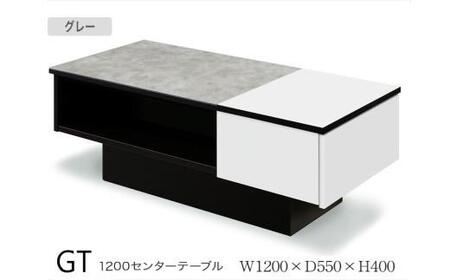 GTセンターテーブル グレー