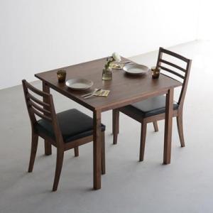 DT03 ウレタン DCゴーダ オールマイティブラック ウォールナット 3点 ダイニングセット