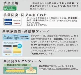 セミダブルマットレス グランレボノーブル