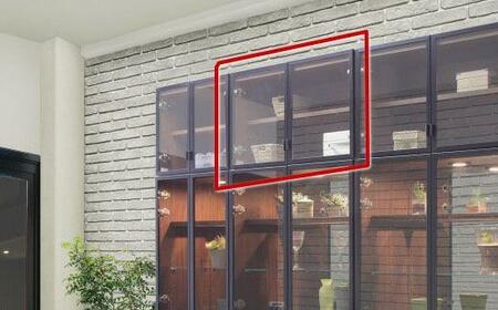 ヴァール 60cm幅 板戸上置き　高さ変更可能