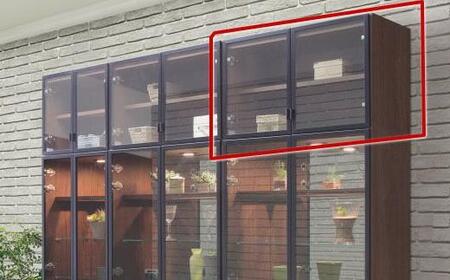 ヴァール 80cm幅 板戸上置き　高さ変更可能