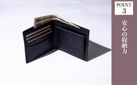 木の折り財布 ウォールナット