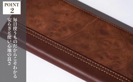 木の長財布 楠バール