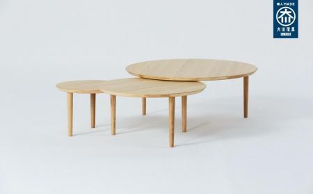 高野木工　バルーン リビングテーブル 90-3