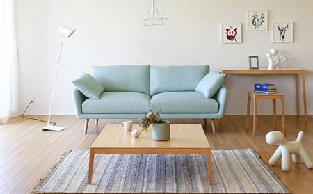 【開梱設置】高野木工 モル 110×50ローテーブル ホワイトオーク【10年保証】