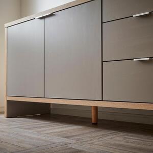 【大川家具】トープ150サイドボード 開梱設置 サイドボード メラミン キャビネット アイカ工業 国産 木目 高級 チェスト 収納キャビネット オーク ウォルナット 河口家具製作所 国産家具