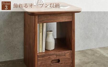 【BENCA】ROOIBOS サイドテーブル（ウォールナット）