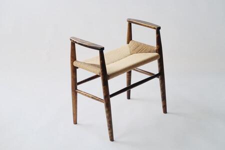 アームスツール 拭き漆 【大川家具】