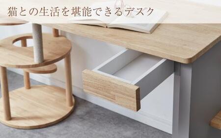 ＜猫と一緒に暮らすデスク＞キャットタワーデスク