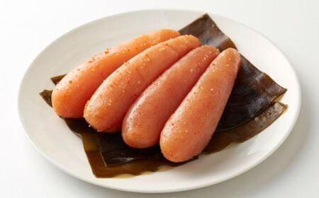 【希少国産】北海道産近海子使用・昆布漬け辛子明太子一本物240g