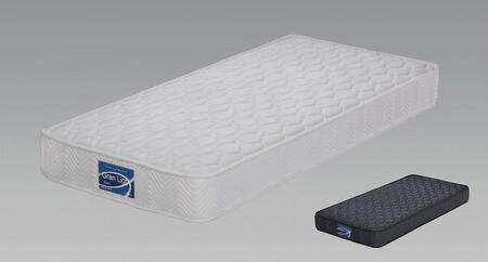 セミダブルサイズ 国産ポケットコイル マットレス グランライトベーシック【ホワイト】