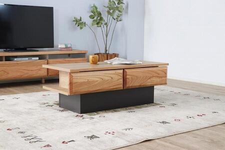 ※掲載内容確認中※東馬家具 センダン ハウタリビングテーブル