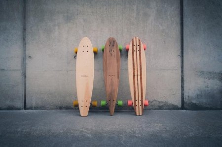 スケートボード（メープル・花梨）【大川市】