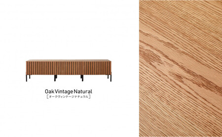 テレビボード 180cm ローボード ルーク2 <オークヴィンテージナチュラル>【モーブル/大川家具】
