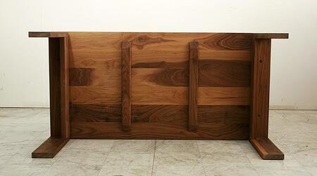 大川家具 エクボ 120cm センターテーブル リビングテーブル 天然木ウォールナット 野中木工所