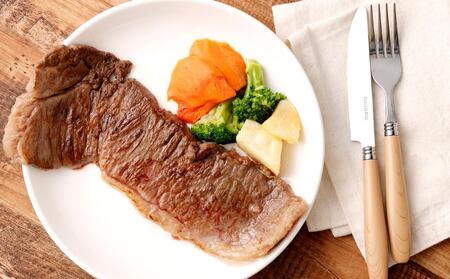 レンジでチン！旨辛福岡県産博多和牛サーロインステーキ(調理済み)　自家製ジャポネソース付き