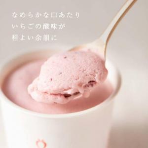 武下さんちの完熟あまおう2種のジェラート 6カップセット 赤いVIPボックスに入れて！