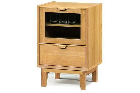 【幅50.3 奥行46 高さ75.8】ナタリー50キャビネット（アルダー）